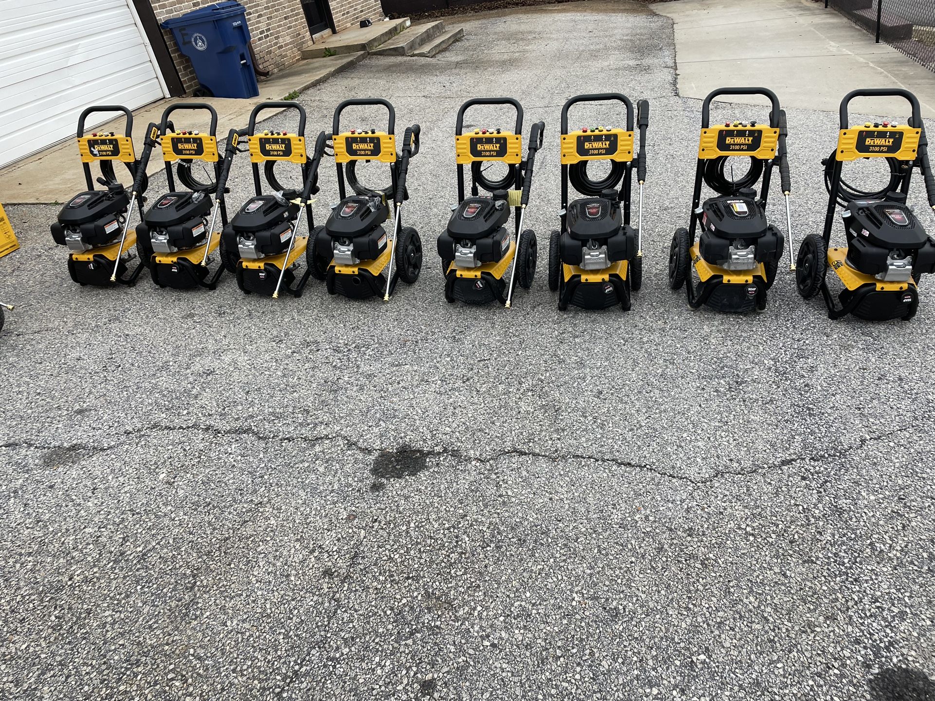 Dewalt Pressure Washers All Sizes Available 2100-4400 Psi