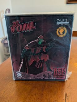 Mezco One 12 Doc Nocturnal Red Death Edition Action Figure