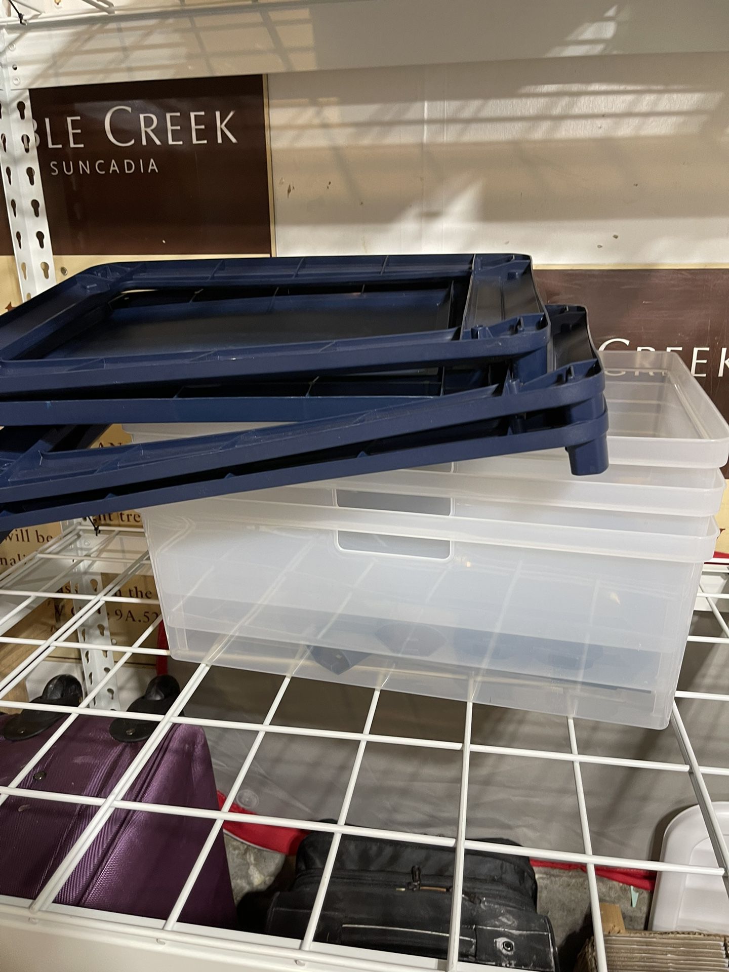 New 3 drawer plastic storage
