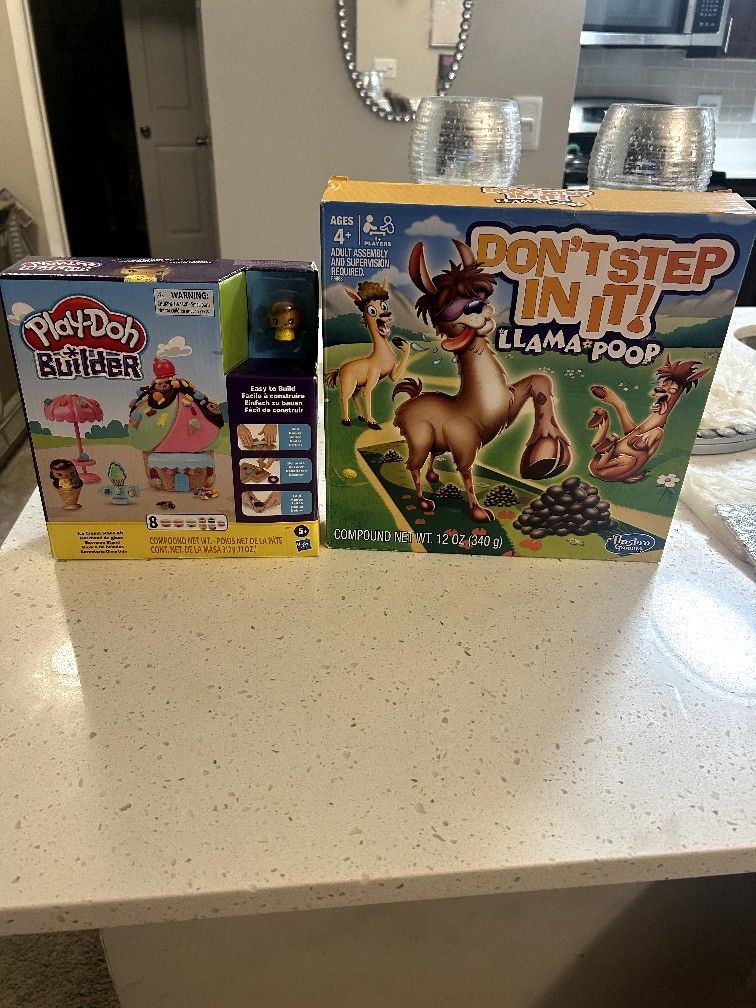 Game & Playdoh Set