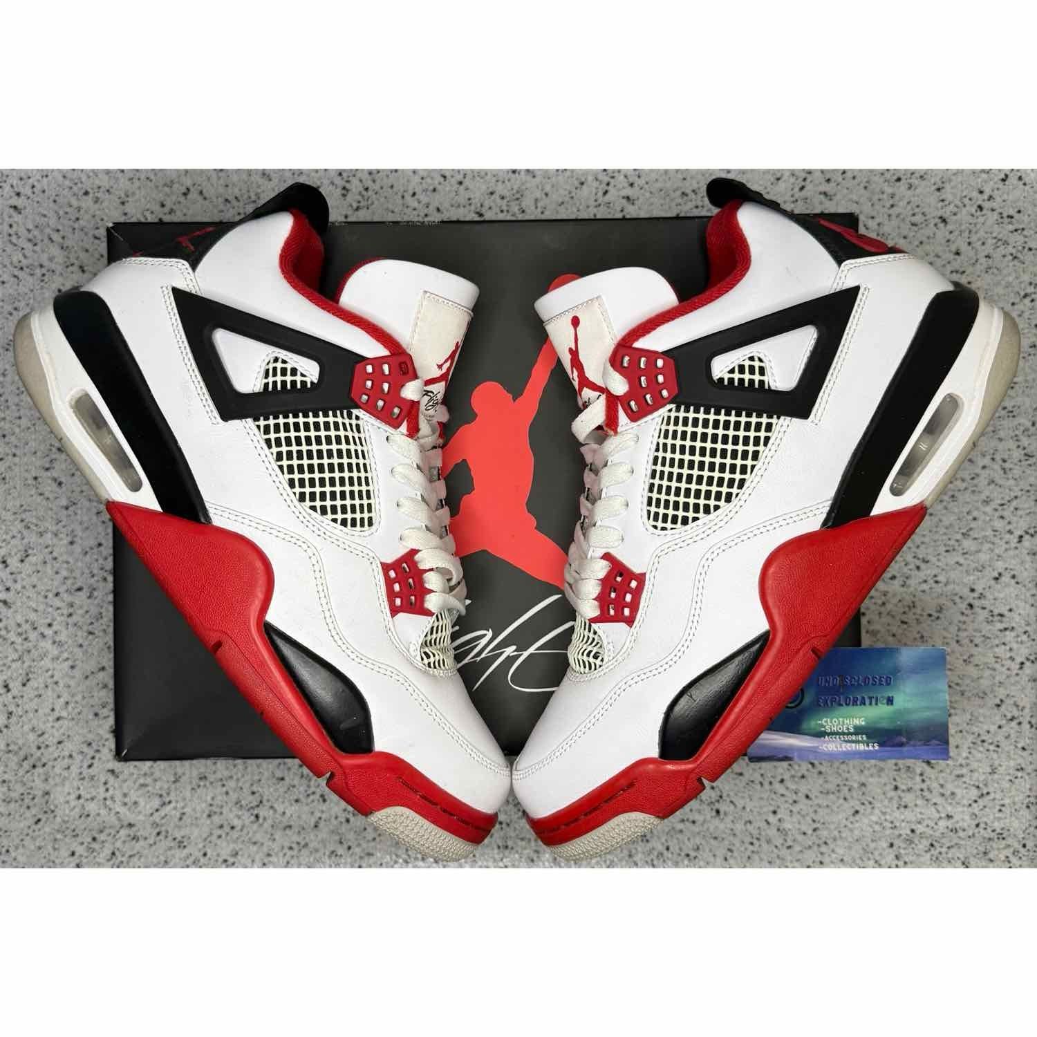 Jordan 4 Fire Red 9 Men