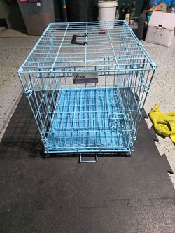 MidWest iCrate Dog Crate Blue Wire