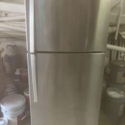 Stainless Steel Whirlpool Refrigerator 