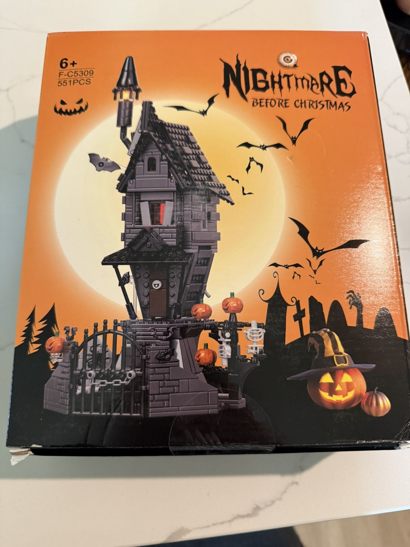 Nightmare Before Christmas Lego Set