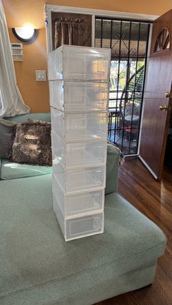 Storage shoe box  7 boxes