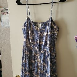 H & M Blue  Dress