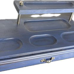 Vintage Painted Blue Men’s Jewelry Valet