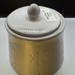 Sugar Bowl W/Little  White