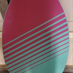 Surf Shark Wood Skim Board