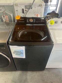 BLACK SAMSUNG WASHER