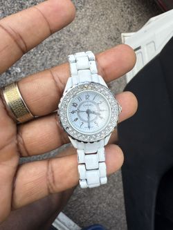 Chanel J12 ETANCHE 200mm QUARTZ Diamond Watch ZG58096 Some Wear