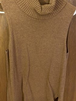 Jcrew Sleeveless Turtleneck
