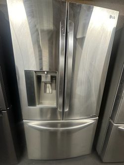 LG 3 Door Stainless Steel Refrigerator 