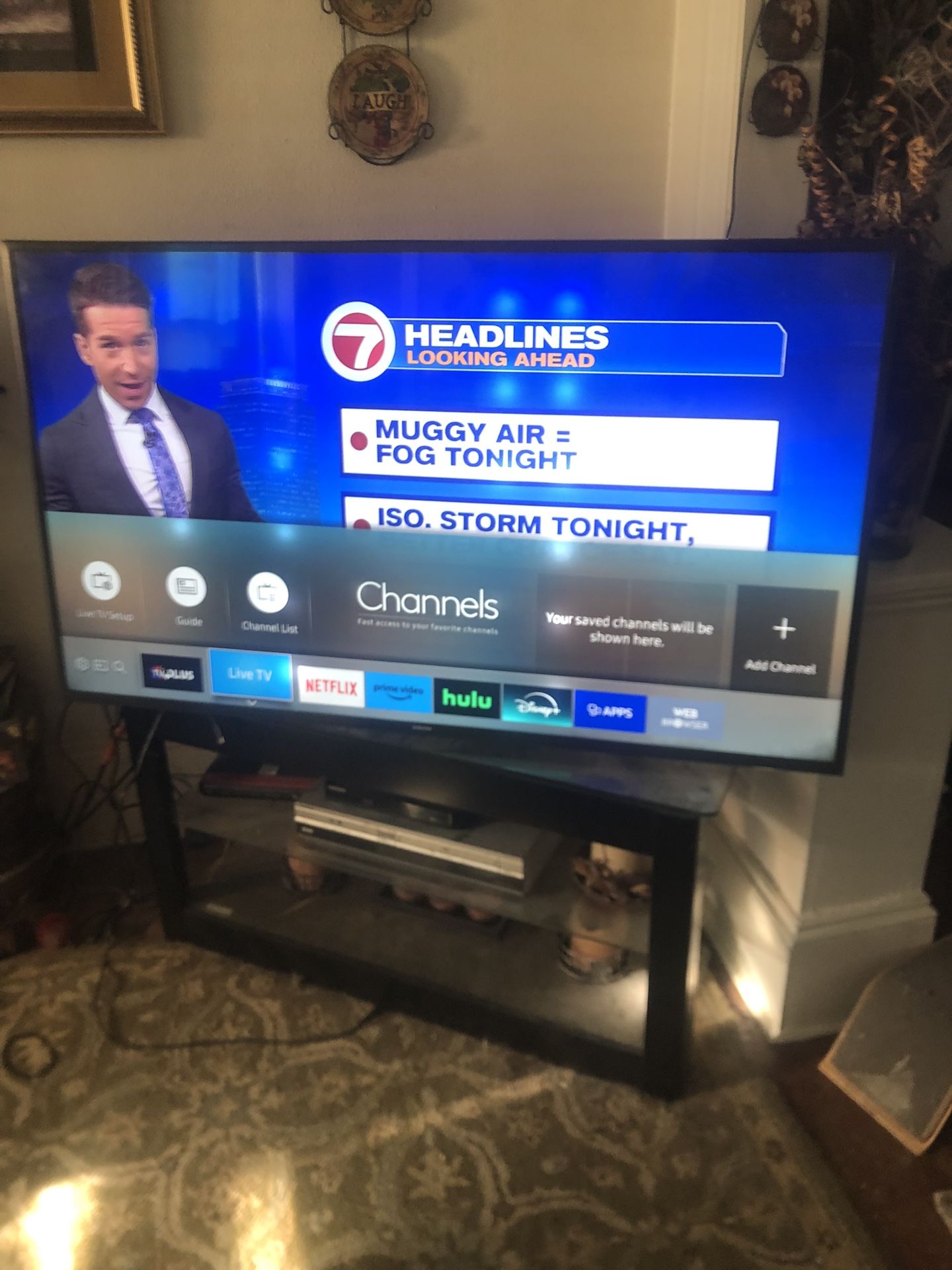Samsung 55” 4K Smart Tv