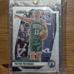 Payton Pritchard 2024-25 Panini Prizm - Prizms Silver Glitter