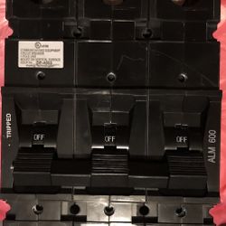 CARLING TECHNOLOGY FT3-XO-21-690-XDA-BT CIRCUIT BREAKER 600AMP MAX VOLTS 125 W/ ALL HARDWARE ! BRANDNEW!