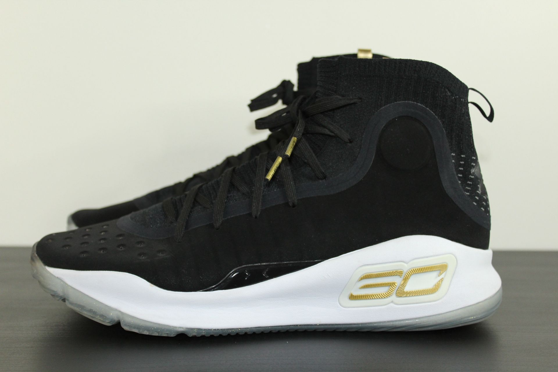 Under Armour Curry More Dimes Basketball Shoes Black Men's Size