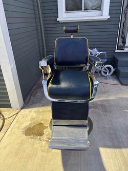 1950s retro belont barber chair