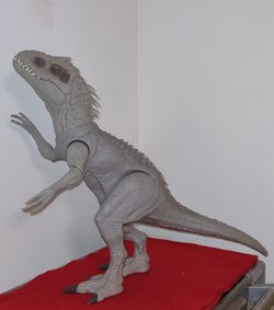 Mattel Jurassic World Destroy 'N Devour Indominus Rex action figure,24 in Large.