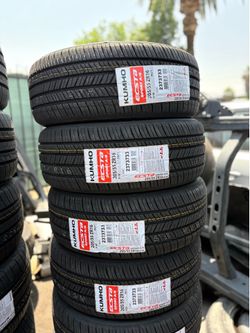 205/55R16 Kumho 4 new tires/ 4 llantas nuevas