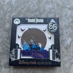 D23 Haunted Mansion 55th Anniversary Pin