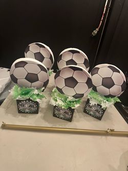 Mesa decorativa de pelota
