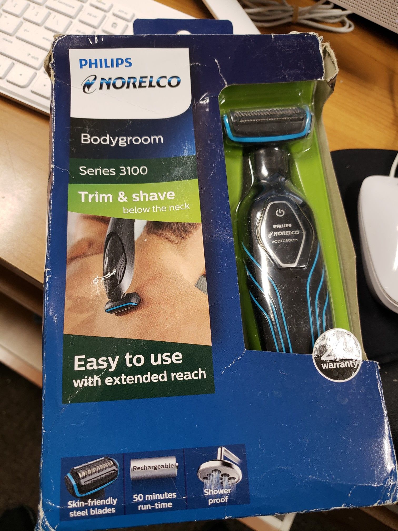 box Philips Norelco Bodygroom Series 3100,