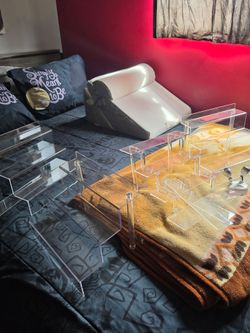 Ikea detolf display stands