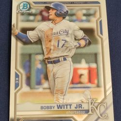  Bobby Witt Jr. Chrome Bowman