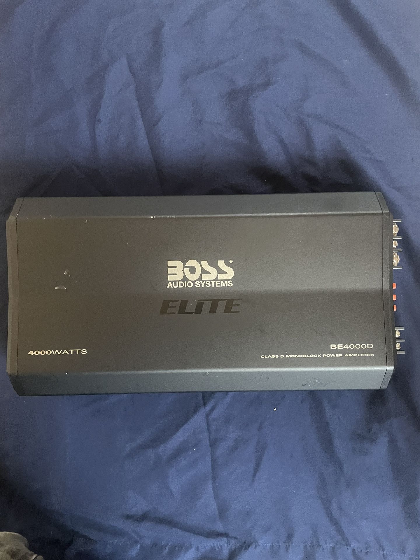 Boss 4000 Watt Amp Monoblock