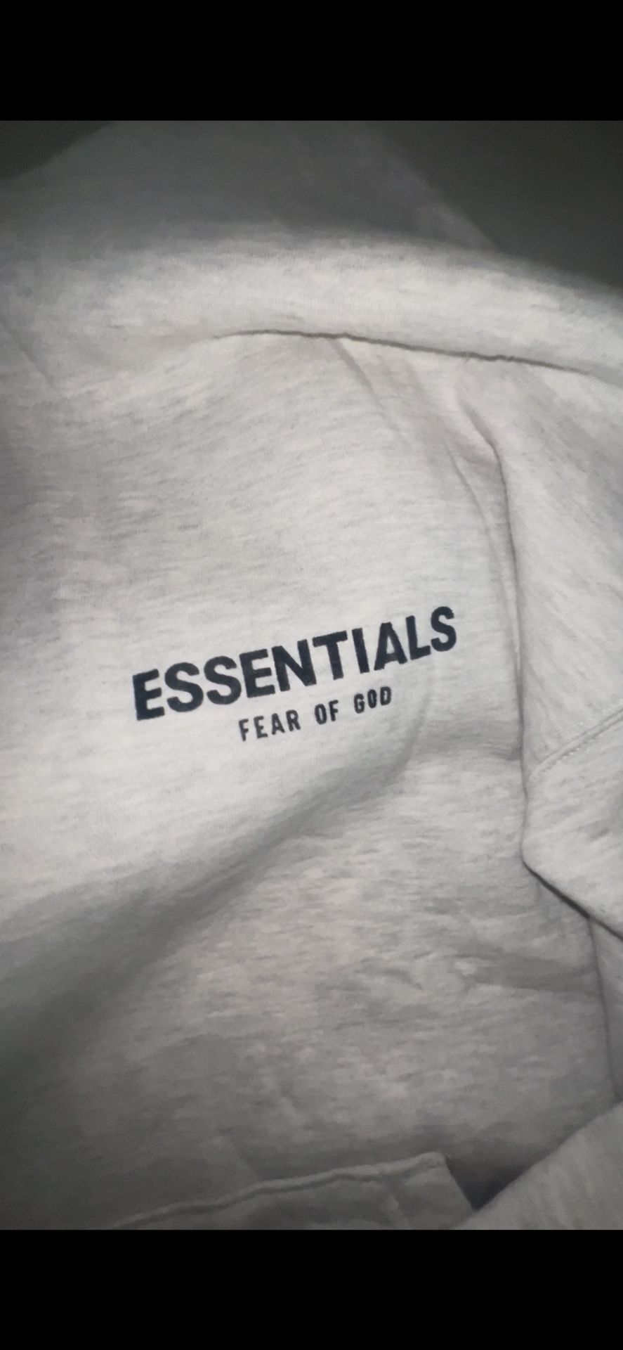 Light Oatmeal Essentials Hoodie
