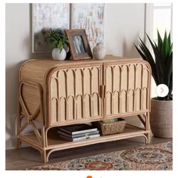 Gitano Natural Rattan Storage Cabinet