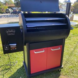 New Patio Charcoal Or Pellets Bbq Grill 