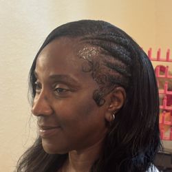 Fulani Quick Weave With Design 