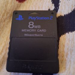 Sony Playstation 2 PS2 Official OEM MagicGate 8mb Memory Card Genuine SCPH-10020