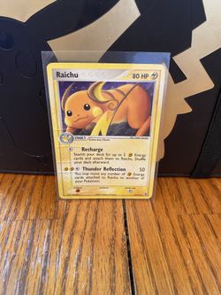 Raichu 12/112 holo