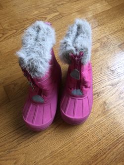 girl snow boots 9