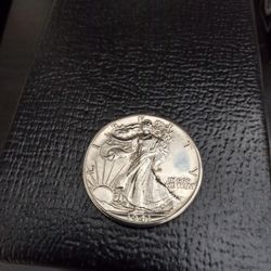 Half dollar silver Coín 1941 brilliant  Uncirculated 