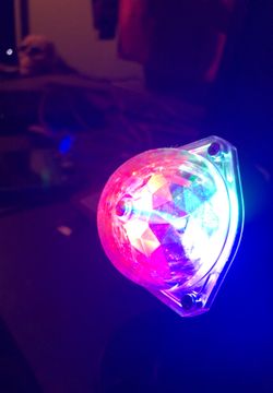 USB rotating party light