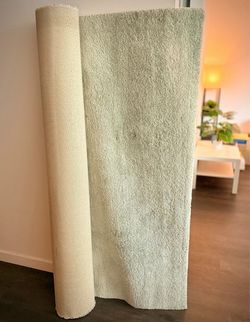 Ikea green rug