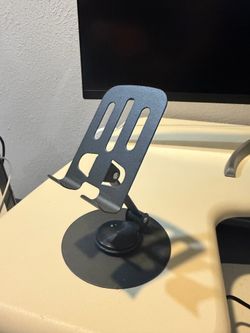 Like New Black Foldable Adjustable Phone & Tablet Stand