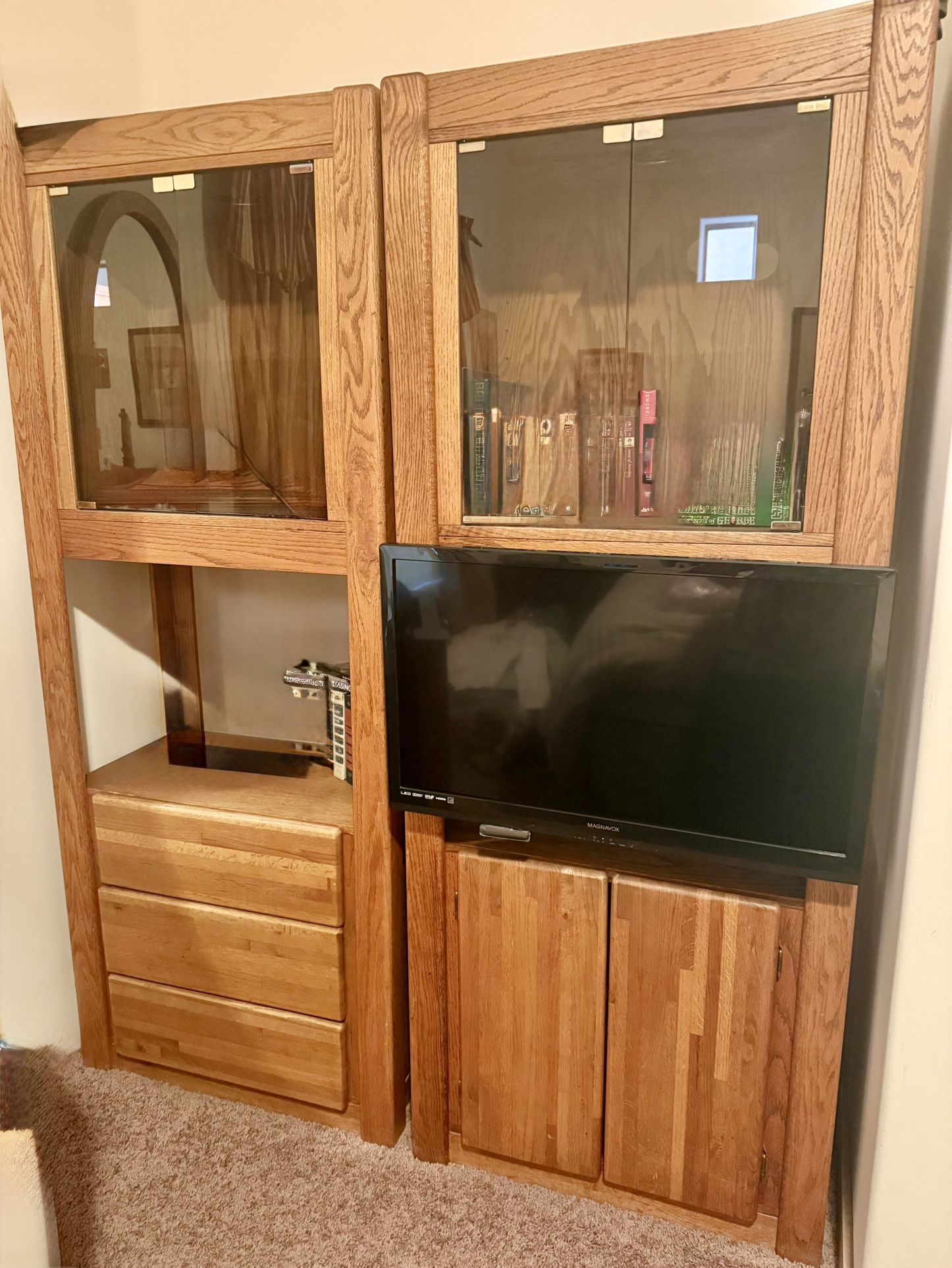 Entertainment Center- solid wood
