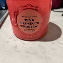 Pink Prosecco Frosting candle 