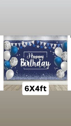 Birthday backdrop