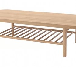Oak Veneer coffee table