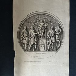 Pietro Santi Bartoli (1635-7-1700) “Venationes” Engraving