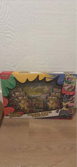 Ascended Heroes Lucario Poster Collection
