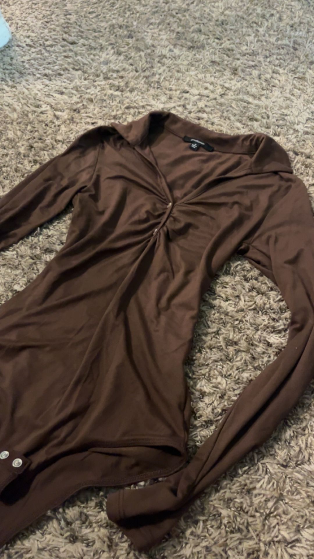 Brown Bodysuit