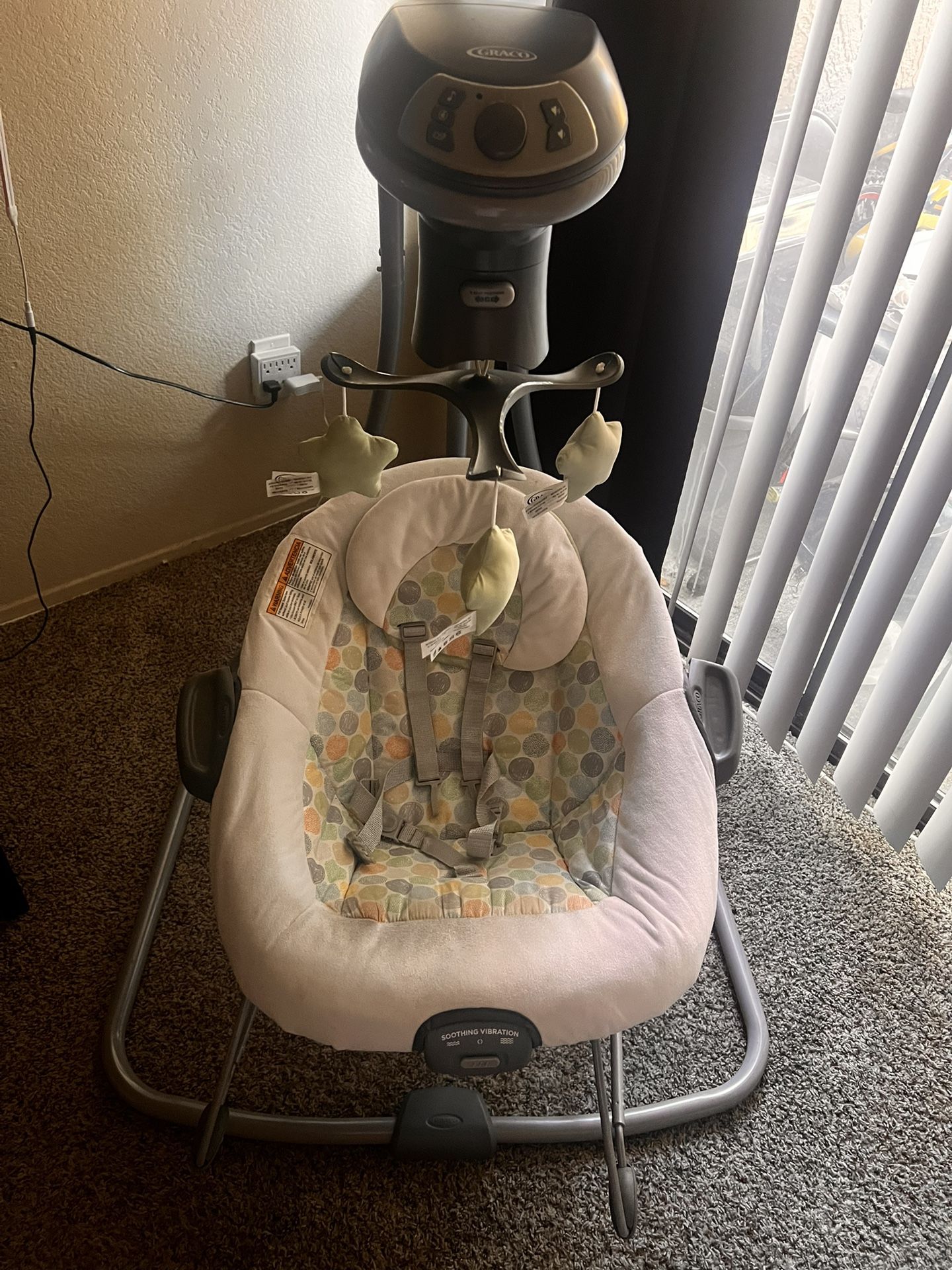 Graco Swing with Removable Bouncer