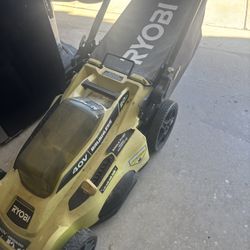 40v Ryobi Mower (tool Only)